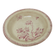 Hollow dish in Gien ironstone, Aubépine rose model
