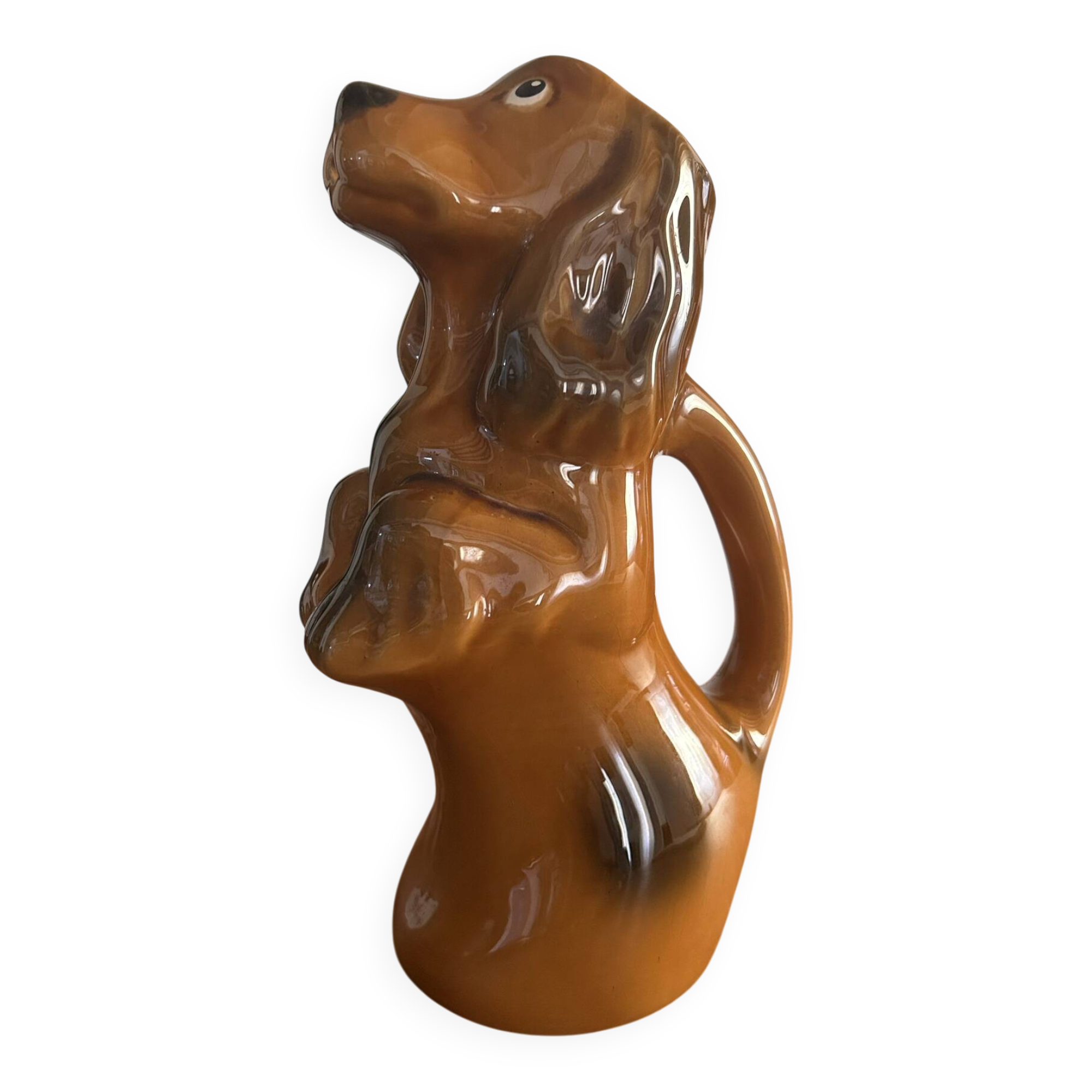 Ceramic dog jug 60's