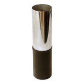 Steel and faux leather Cylinder Umbrella Stand - 1970s