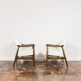 Pair of GFM 87 Armchairs Juliusz Kędziorek for Gościcińskie Furniture Fabryki, 1960s