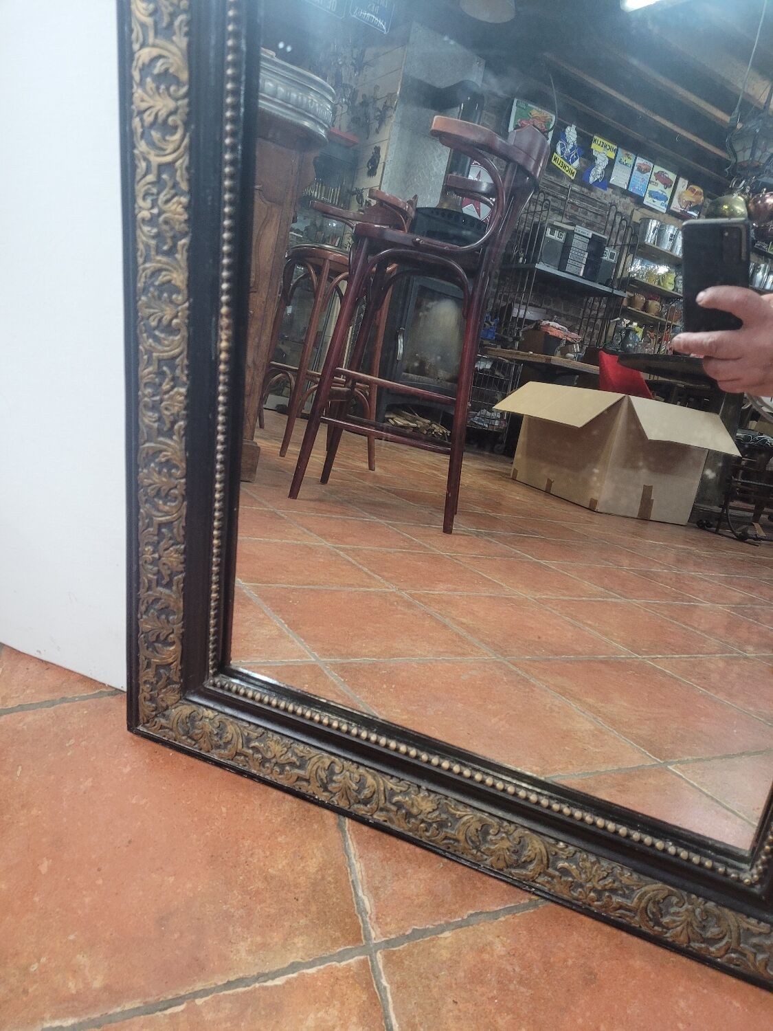 Miroir Napoléon III, 92/62cms
