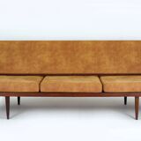 Restored Mid-Century Convertible Sofa from Opp Drevovyroba, 1970s