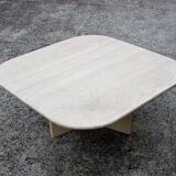 Travertine coffee table, 1970s