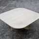 Table basse en travertin, années 1970
