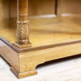 Vintage Bookcase with Brass, 1930s