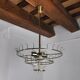 J.T Kalmar chandelier, cut glass, 3 levels, Austria 1970
