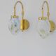 Vintage Scandinavian wall lights, 1980s, set of 2