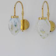 Vintage Scandinavian wall lights, 1980s, set of 2