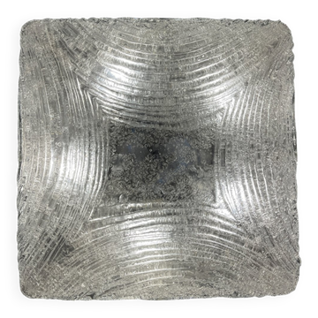 Plafonnier en Verre Murano Glacé par J. T. Kalmar, Autriche, Années 1960