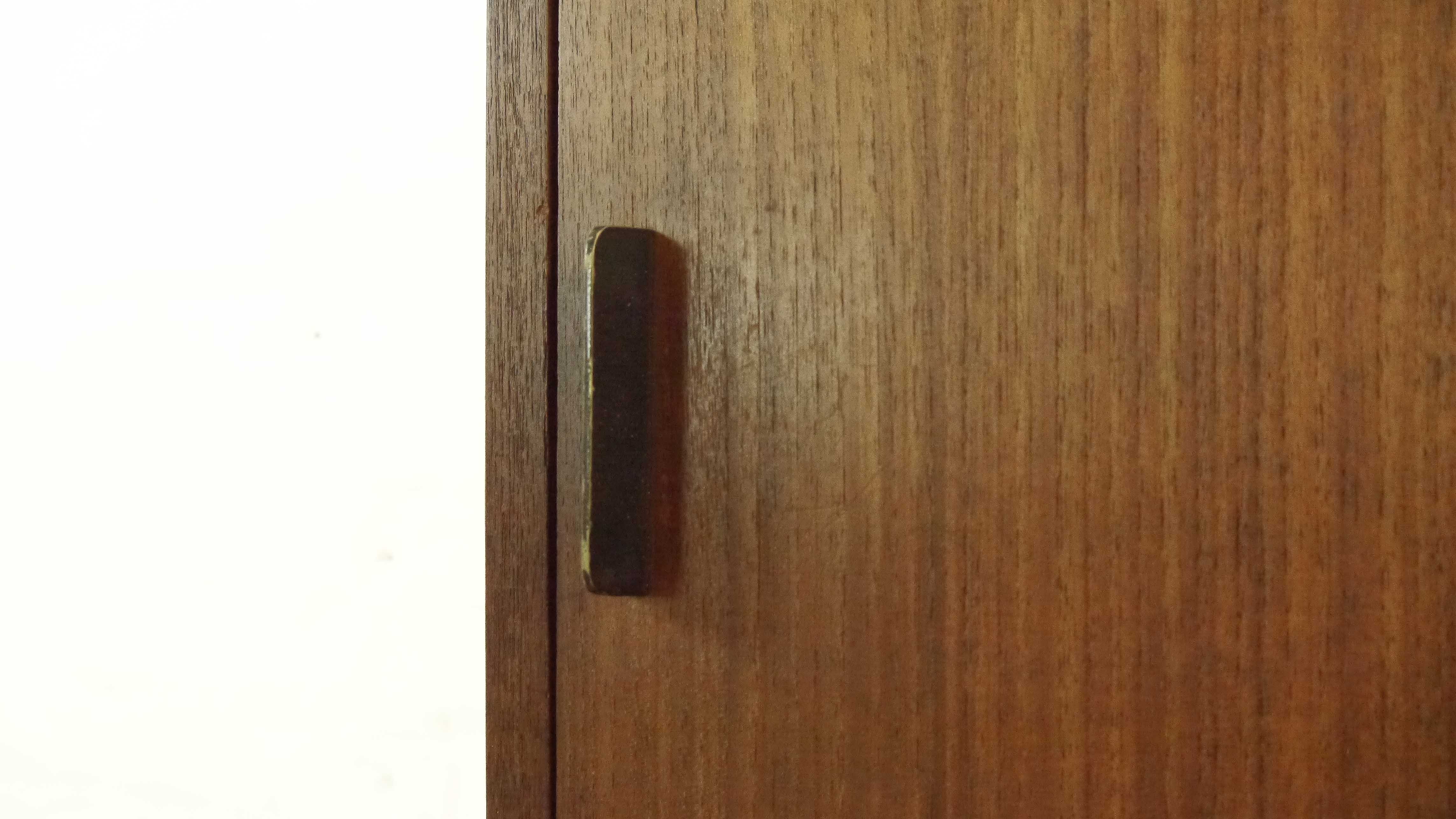 Small Sideboard in Teak by Herbert Hirche for Holzäpfel, Germany