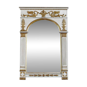 Grand miroir trumeau, - style directoire