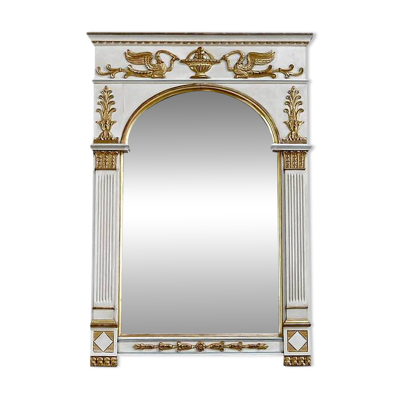 Grand miroir trumeau, style Directoire – Début XXe