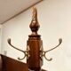 English mahogany coat rack