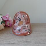 Vintage mexican owl decor bird dove ceramic hand painted tonala