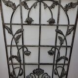 Art Deco cast iron grid