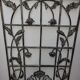 Grille en fonte art déco