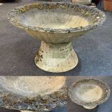 Reconstituted stone planter from the 1970s.