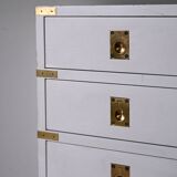 Commode blanche à 6 tiroirs