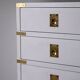 White 6-drawer chest of drawers