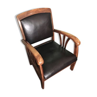 Fauteuil style colonial