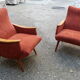 Chair 50s vintage Red