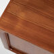 Midcentury Danish cabinet with tambour doors in teak by Dyrlund 1960s