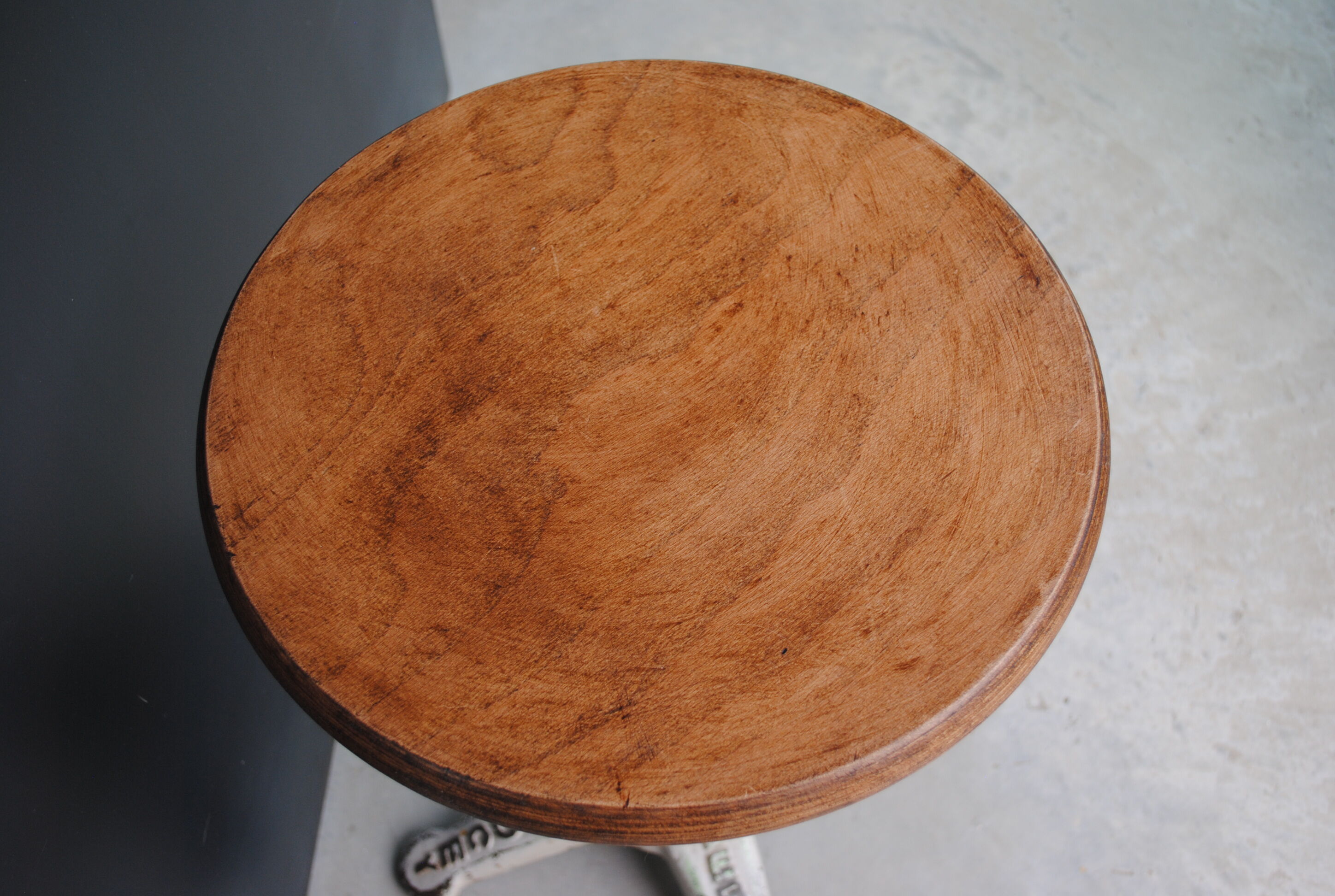 Tabouret industriel de métier lebocey type singer