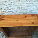 Vitrine en merisier massif