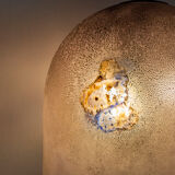Medusa floor lamp in Murano glass scavo by Alfredo Barbini Italia 1964