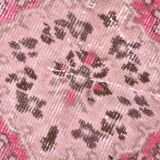 5x8 Pink Brown Vintage Area Rug 175x253Cm