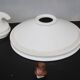 Early 1900 Industrial Mount Light Industrial Ceiling Porcelain Ceramic Lamp
