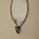 Pair of vintage mirror sconces in tin