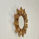 Sun mirror in gilded wood 1960