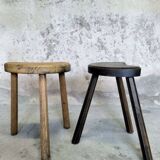 Pair of tripod stools