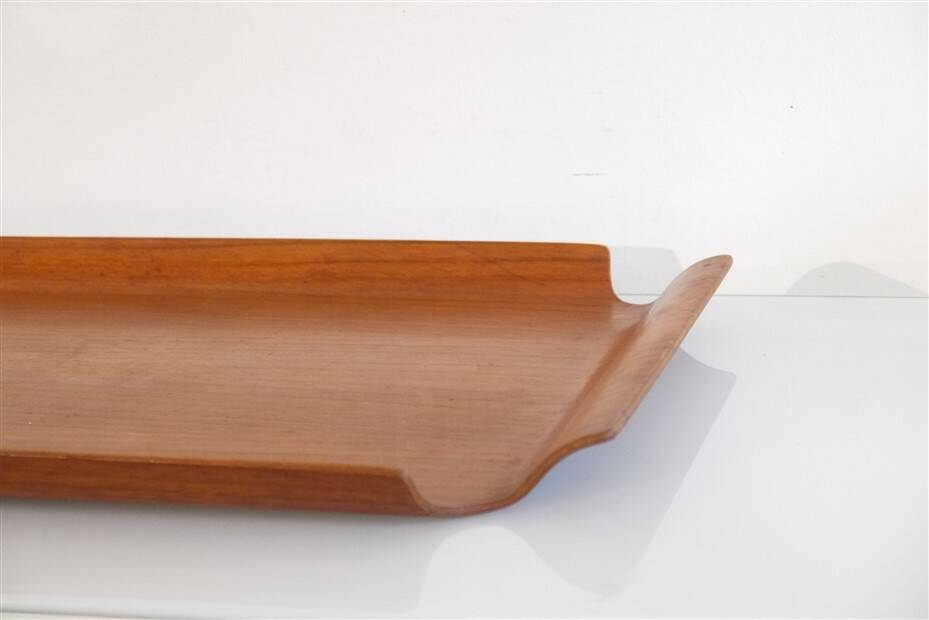Vintage teak tray by Bertil Fridhagen