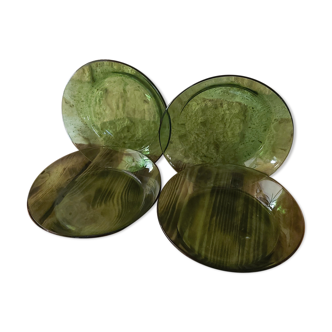 4 Duralex hollow plates