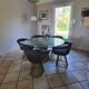 Warren Platner table with its 5 chairs.