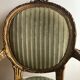 Pair of Louis XVI style armchairs