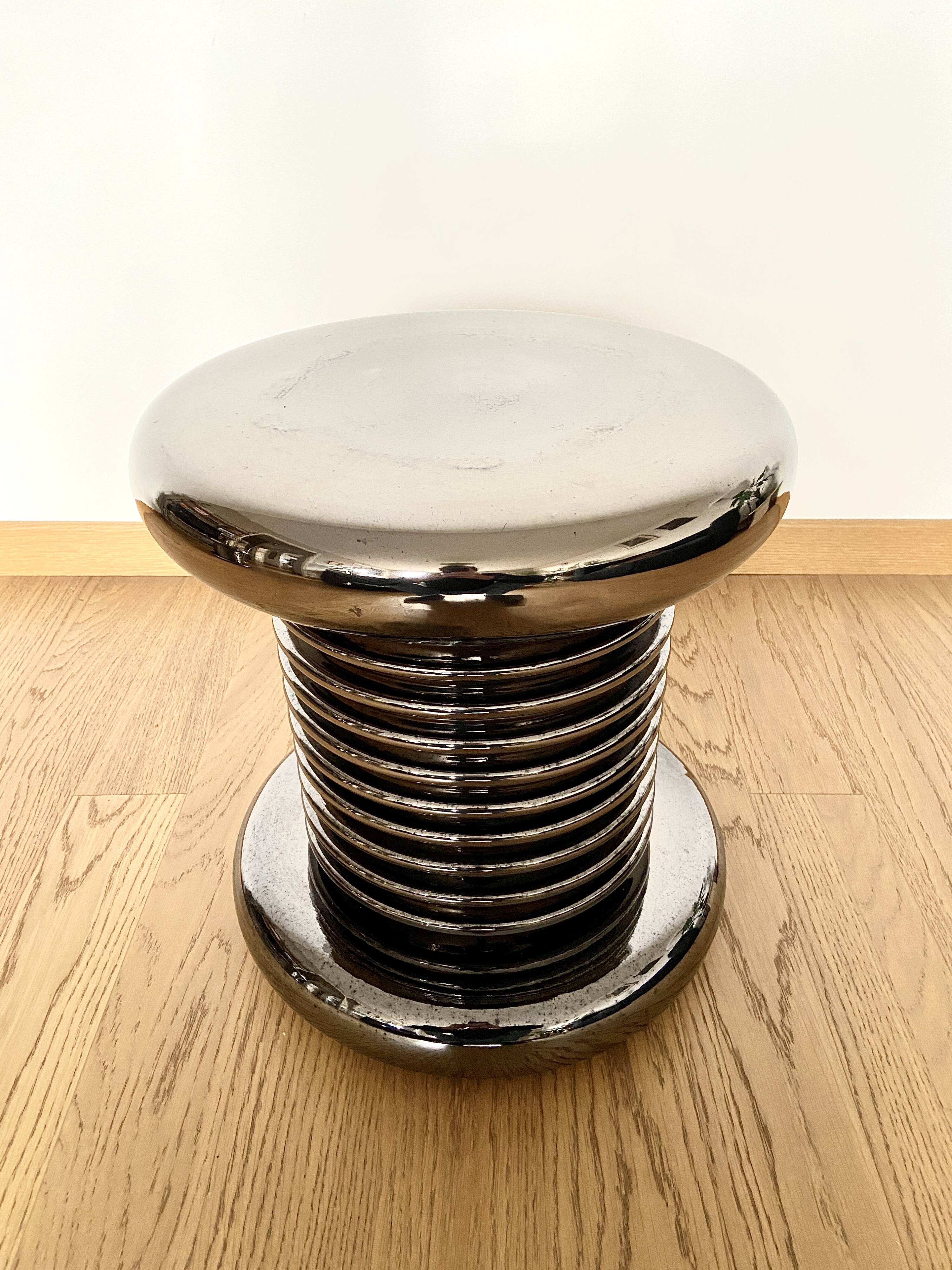 Paire de tabourets Bobbin