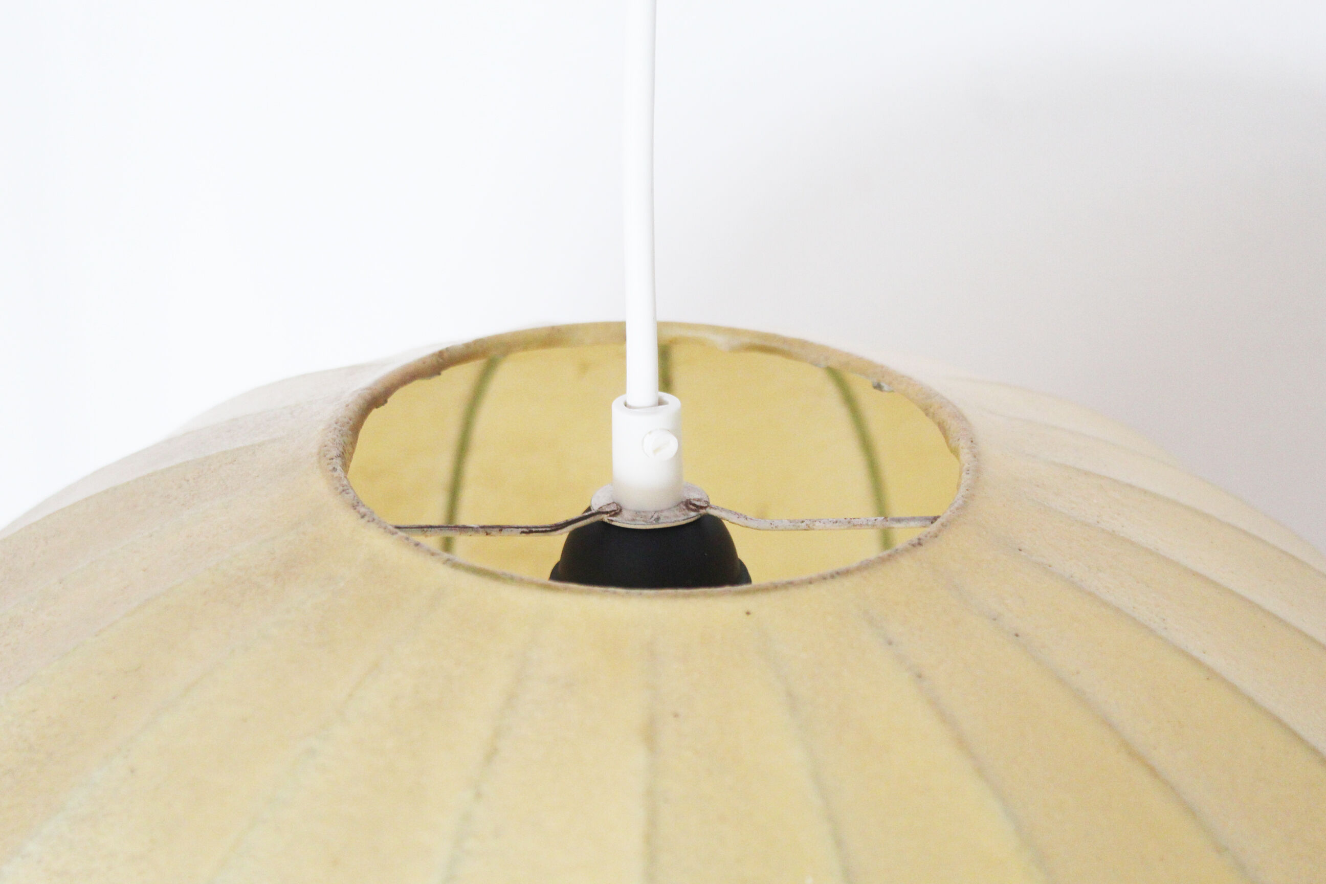 Rare and Fabulous XXL Mid-Century Modern Cocoon pendant lamp