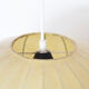 Rare and Fabulous XXL Mid-Century Modern Cocoon pendant lamp