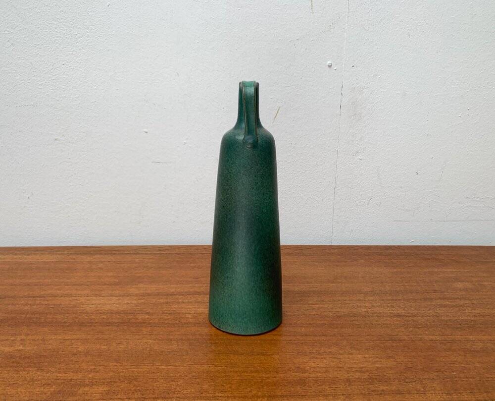Minimalist Carafe Vase from Mid-Century German Workshop by Brockmann Extertal, 1960s
