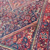 Tapis ancien persan de Mahal fait main 126x197 cm