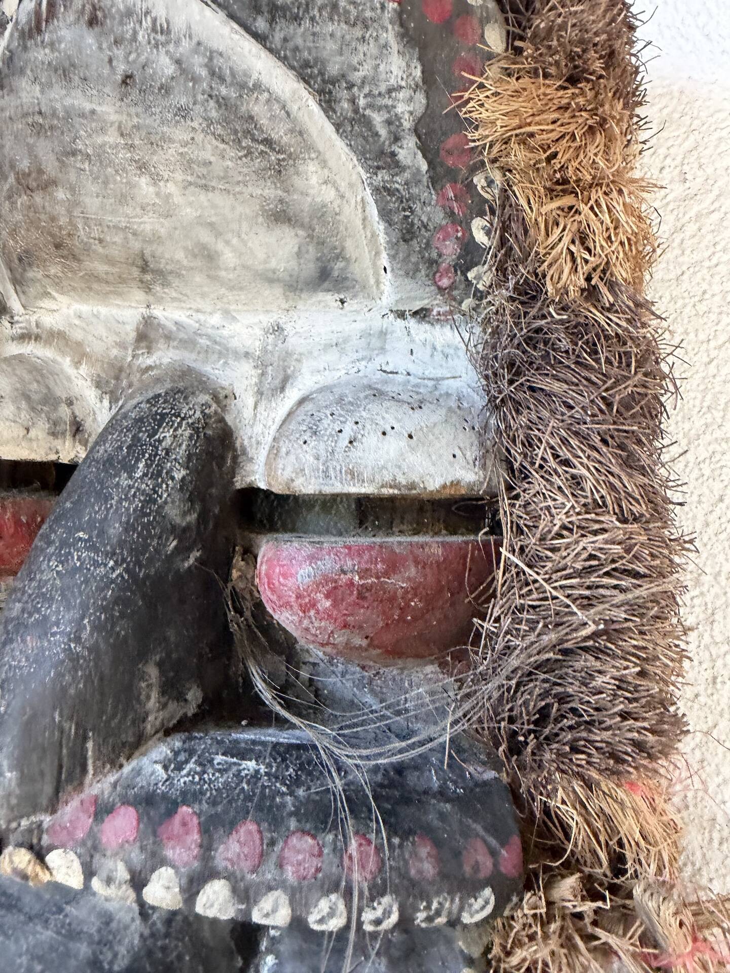 We Guéré Mask Côte d'Ivoire polychrome