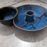 Double bowl candle holder Thierry Perraud