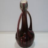Vase Art Déco en barbotine de De Bruyn