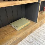Double-sided counter with XL oak compartments