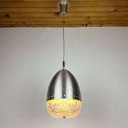 Modern Italian glass pendant from the mid-century, 1960s.