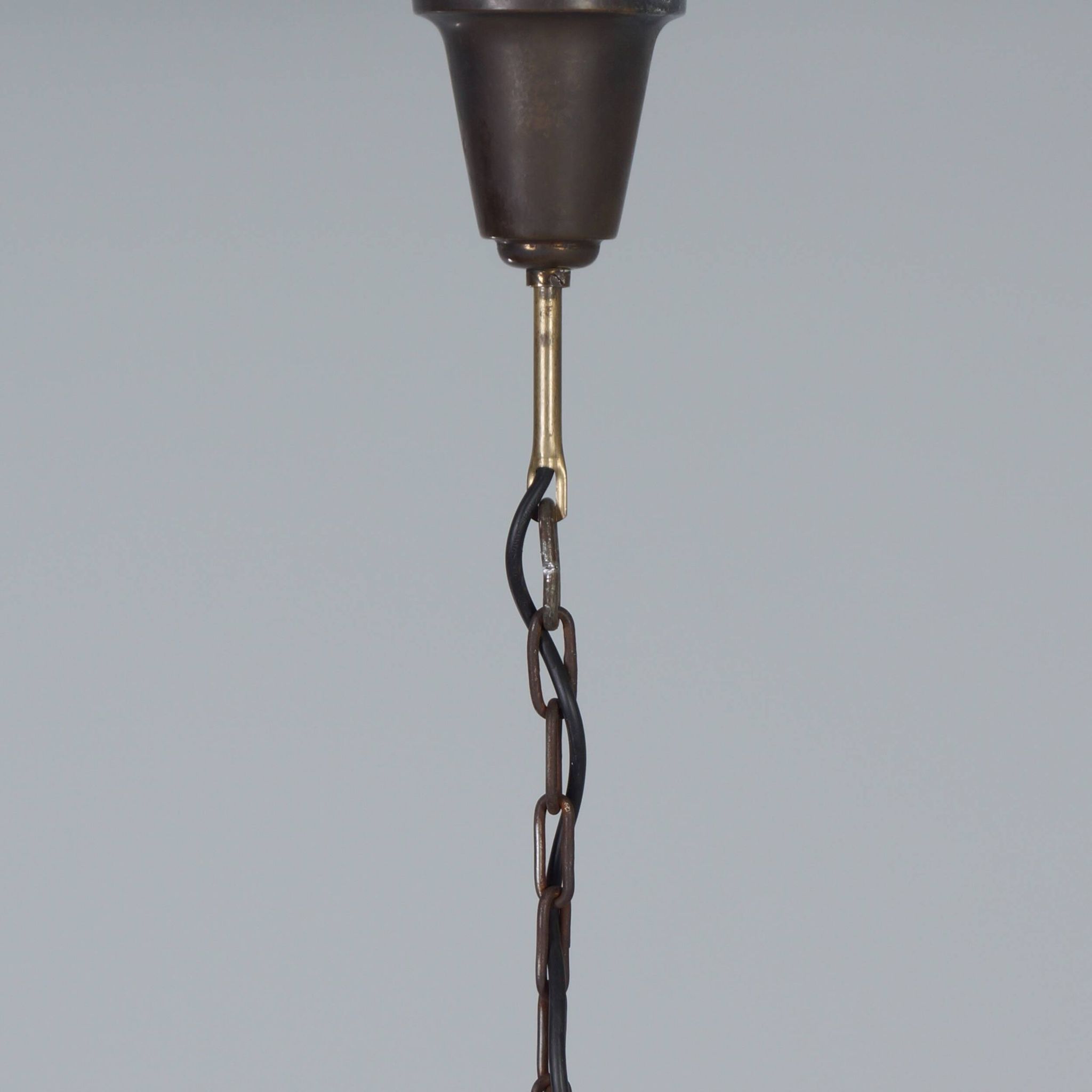 Luzette pendant lamp S&S L1510 by W.Wissmann for Siemens & Schuckert, ca. 1920