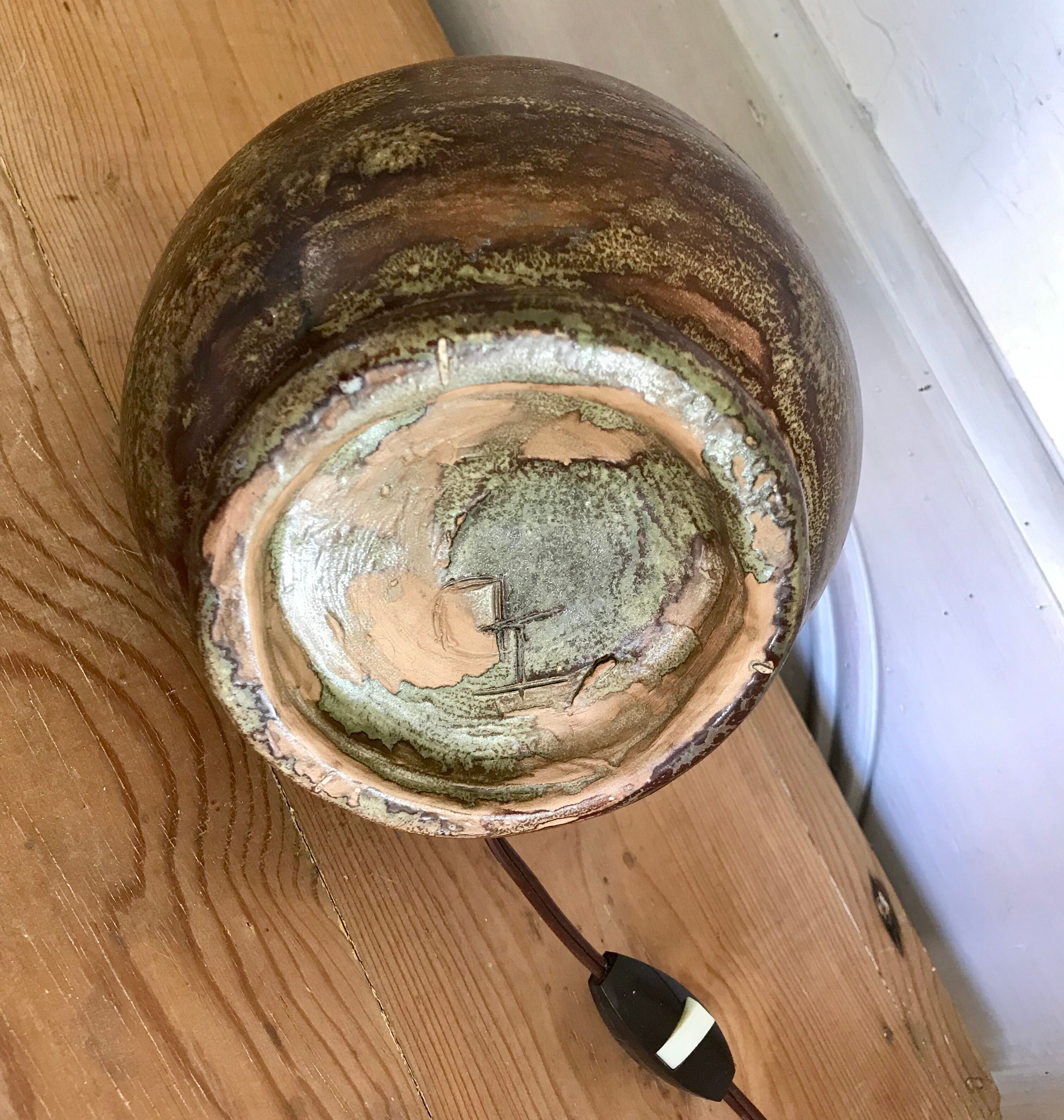 Vintage ceramic lamp